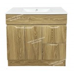Vanity - XS900FS - Free Standing 900mm - Wood Grain